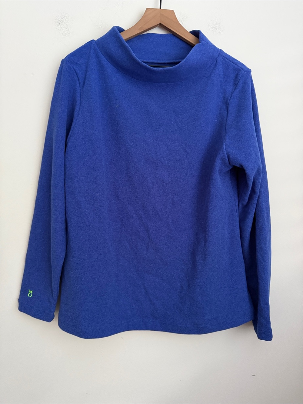 Dudley Stephens royal blue fleece sweater XL